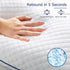 Luxury Adjustable Gel-Shredded Memory Foam Pillow - All-Season Neck Support