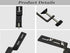 Desk Clamp 2Pcs, Pegboard Fixing Bracket for Desktop Accessories, Metal Organizer Bracket, Black