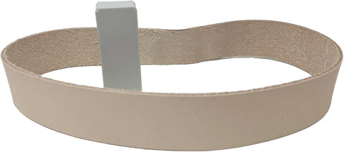 18 Inch Assorted Sharpening Belt Kit with Super Strop Leather Honing Strop Belt, 1 X