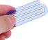 SEWACC 60 Pcs Large Plastic Paper Clips for Office School Paperwork