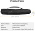 23.6in Meking Carrying Case Bag with Strap for Light Stand Tripod Monopod Photography Photo Studio