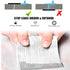 Waterproof Butyl Tape 2" x 16ft, Upgraded Outdoor All-Weather Leak Proof Aluminum Foil Tape with Butyl Rubber Adhesive for Roof Crack, RV, Awning, Gutters Leakage Patching