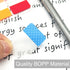 KICNIC Sticky Index Tabs 240 Pcs, 1 Inch Divider Tabs, Self-Adhesive Page Marker Bookmark, 3 Dispensers, 20 Pcs/Color