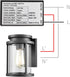 YCA1030 Hard-Wired Post Eye Light Control with Photocell Light Sensor, Dusk to Dawn (Pack of 2)