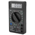 Black DT830D Auto Ranging Digital Multimeter, Continuity Ohm Tester for Transistor and Diode Testing