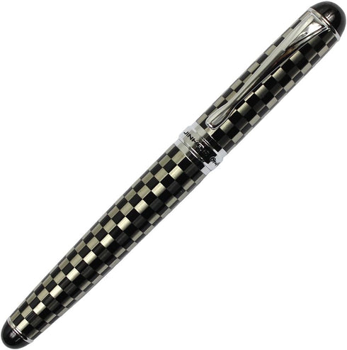 Gullor Advanced Jinhao X750 Medium Fountain Pen, Lattice Pattern