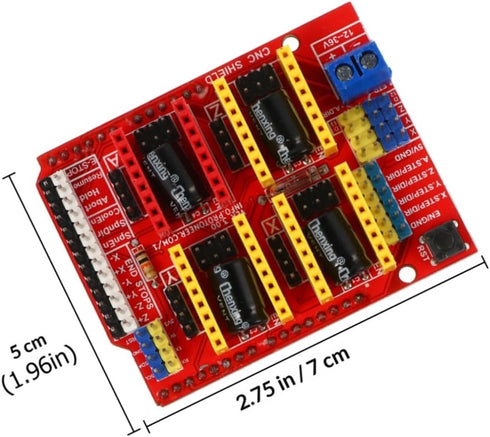 2pcs A4988 3D Driver Expansion Board Stepper Motor Controller for Printer CNC Engraver Control Compatible with Marlin