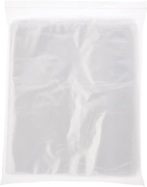 Plymor 13" x 20" Zipper Reclosable Plastic Bags (Pack of 100), 2 Mil