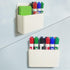 HappyHapi 5 Pack Dry Erase Marker Holder, Magnetic Whiteboard Marker Holder with Powerful Magnets for Office and Home