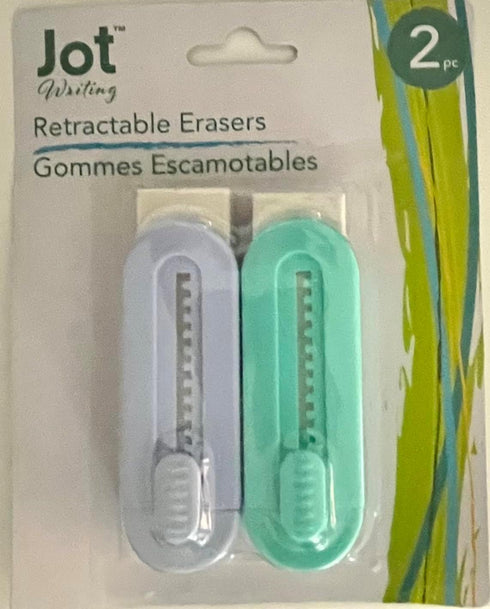 Jot Pastel Retractable Large Eraser - 2 ct, Varies