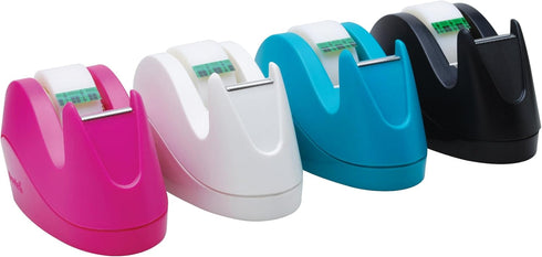 Scotch Dispenser with Magic Tape, 3/4 x 350 Inches, 1-Pack, Colors Vary