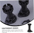 4pcs Adjustable Furniture Support Legs Black Plastic Sofa Cabinet Feet Height Extendable Sofa Legs for Table Tv Stand
