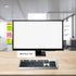 Dry Erase Monitor Memo Board - Whiteboard Memo Board for Computer Monitor with Magnetic Pen, 7.5x2.7