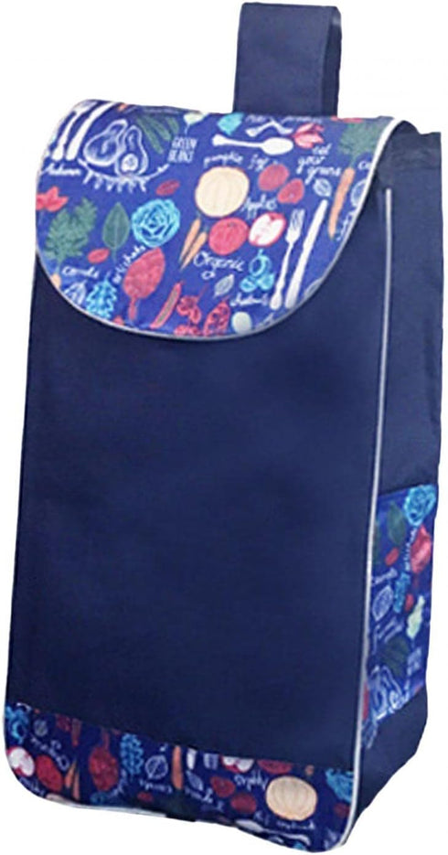 Menolana Shopping Cart Replacement Bag Trolley Bag Oxford Cloth Waterproof Reusable with Side