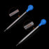 PATIKIL Graduated Dropper Pipettes Kit, 6 Pack 5ml 10ml Borosilicate Glass Pipette with Rubber Bulb, Brushes & Rods