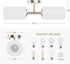 2-Light Tawson Talos Wall Sconce Light in Brushed Nickel with Satin Etched Glass Shade for Hallway, Entryway, Passway