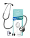 FriCARE Stethoscope for Nurses, Nursing Students, Vet - Replacement for Medical Diagnostic Gear, Grey Tubing