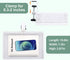 ROSYLINE Drawer Under Desk Storage Organizer - Clamp on Desk Drawer, Hanging Desk Storage, Under Desk Mount Tray, White