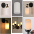 Sconce,1 5/8 inch White Opal Cylinder Glass Lamp Shade Replacement, Light Fixture Replacement Glass Cover or Globe