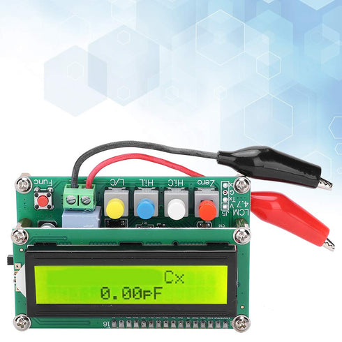 LC-100A High Accuracy Digital LCD Inductance Capacitance Meter Tester