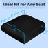 PRIMART Tailbone Memory Foam Seat Cushion, Ergonomic Office Chair Cushion for Back, Coccyx, Sciatica & Pain Relief
