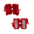 Wisamic Polypropylene Plug Lockout Tagout, 2 x 3-1/2 inch with 2 Locking Holes for 110-125V Plugs