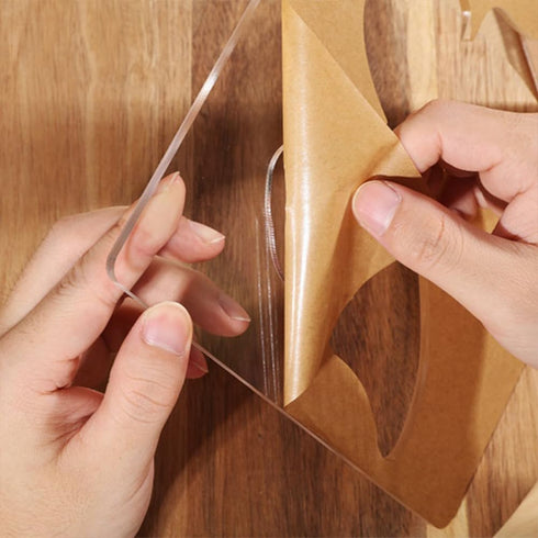 7.87x 11.81 inch Tree Pattern Router Template Acrylic Router Template for Woodworking Drawing Inlay Templates for Wood