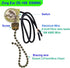 Zing Ear ZE-109 E89885 Ceiling Fan Light Switch, Two-Wire Light Switch with Pull Chain for Hunter Ceiling Fans, 2 Pack