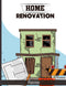 Home Renovation Planner: New Home Planner With Space For Layout Design And Important Notes, Job Planner For Construction, Room By Room Organizer