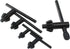 5 Sizes Drill Chuck Key Wrench Steel Electric Drill Clamping Tool (Chuck Diameter: 3/4" / 5/8" / 1/2" / 3/8" / 1/4")