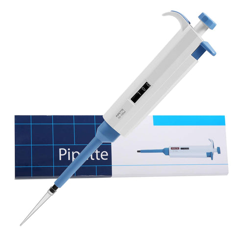 Micropipette Pipettor 20-200ul, Single-Channel Adjustable Variable Volume High Accuracy for Laboratory Use