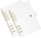 PATIKIL A6 Clear Binder Cover - 2Pcs Soft PVC Loose Leaf Binder Protector Refillable Notebook Shell with Snap Button
