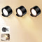 Wall Mounted Lamp LED Wall Lights with Rechargeable Battery Operated, 3 Color
