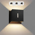 Modern Wall Sconces Outdoor Waterproof Up and Down Adjustable Wall Light Fixtures