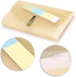 BTSKY Expanding File Folder, 13 Pockets, Small Accordion File Folder, Khaki Translucent Document Organizer