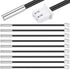 DKARDU 10 Pcs NTC Thermistor Temperature Sensor Probe 39.4Inch XH2.54-2P Plug 3950 B