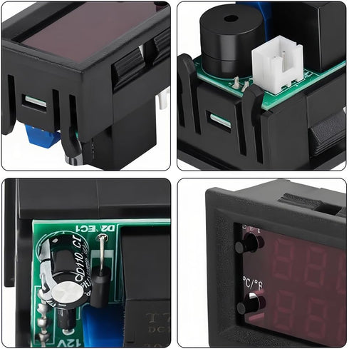 12V -50 110C 20A Joyzan Electronic Temperature Controller, Digital Thermostat Control Module LCD Accuracy Micro Temp