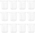 12 Pcs 3.4 Oz Transparent Lab Measuring Cup, 100ml Plastic Beaker Cups for Science Experiments