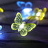 1.1(H) 40 13.5ft Starryfill Colorful Small Butterfly USB-Plugin LED String Lights Cold White with Remote Control