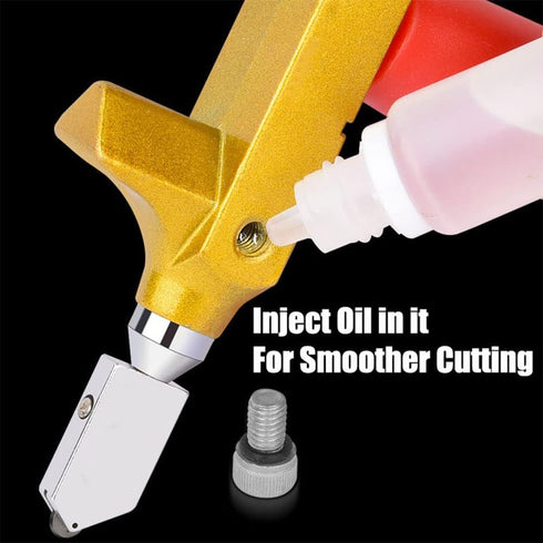 2 in 1 Glass Tile Cutter Breaker, Manual Hand Tool for Home DIY Cutting Glass, Mirror, Ceramic Tile