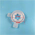 ZeAda 3 1 37mm Ice Cream Maker Accessories in White Modeling Caps Spare Part Star Shaped Lids Soft Ice Cream Machine