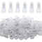 200 Pcs Closed End Crimp Connectors, 12-10 AWG Gauge Wire End Caps Protective Nylon Wire Crimps