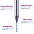 1/16 Inch 1/4 Inch SpeTool Down Cut CNC Router Bits Shank Carbide Spiral Downcut End Mill for Wood Inlay Slot Carving