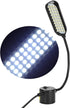Adjustable Gooseneck LED Table Lamp - Flexible Magnetic Work Light for Tools