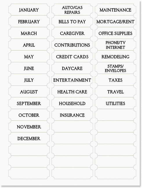Current The Best Days Bill Paying Organizer Book - 9" x 12”, 14 Storage Pockets, 32 Label Stickers, Monthly Tracker