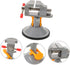 POPETPOP Professional Rotating Clamp Table Vise Durable Vise for Woodworking Metalworking and Repair Compact