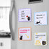 Sticky Notes 3x3 Cute Self-Stick Notes, 6 Pack Funny Black Cat Notepad for Cat Lovers, 480 Sheets Total