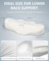 SMDR Ergonomic Lumbar Support Pillow, Dual-Wing Memory Foam Back Cushion for Lower Back Pain Relief & Posture Support