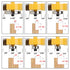 Yakamoz 1/2 Inch Shank Rabbeting Router Bit Set, 6 Bearings for Multiple Depths