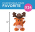 Christmas Character Erasers Set of 24 for Classroom Stationery Supplies and Stocking Stuffers